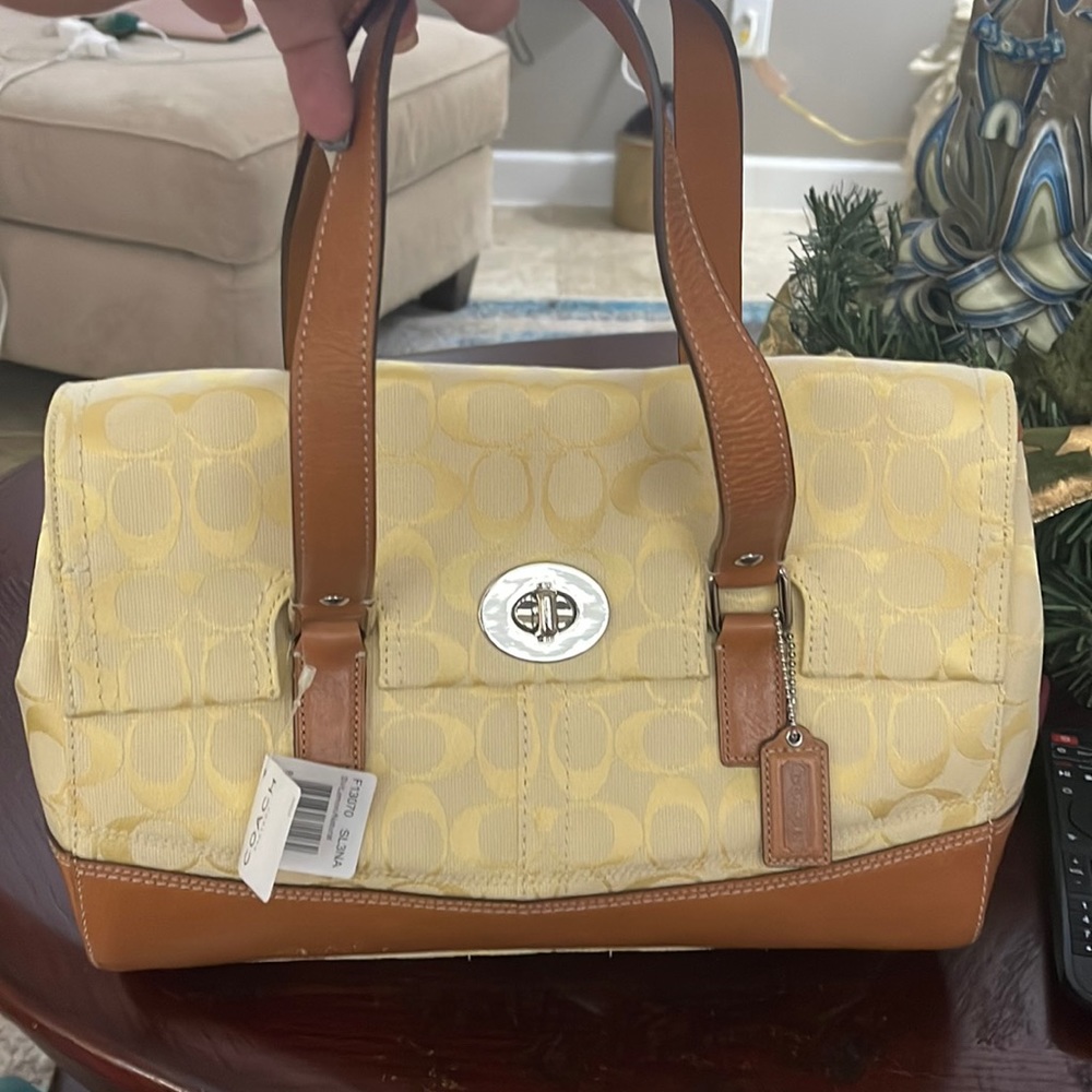 Coach handbag and wallet/ brand new!!